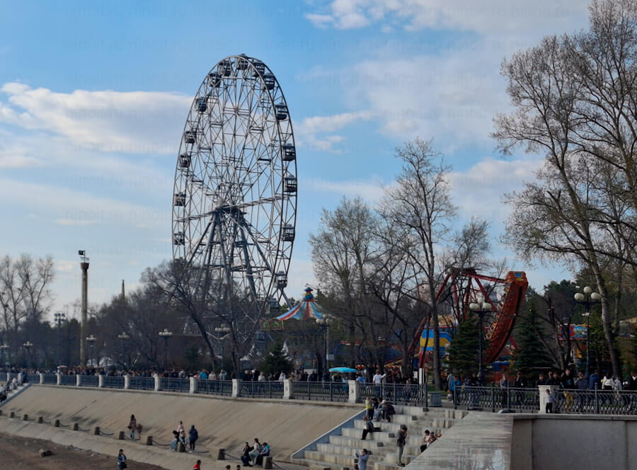 Набережная в Хабаровске